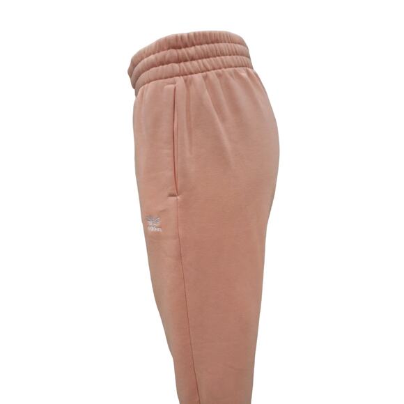 Adidas Women's Adicolor Essentials Fleece Jogger Pants – Peach, Size 30 Waist - Picture 4 of 15